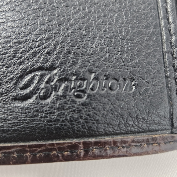 Brighton reptile print brown small wallet - Picture 7 of 7